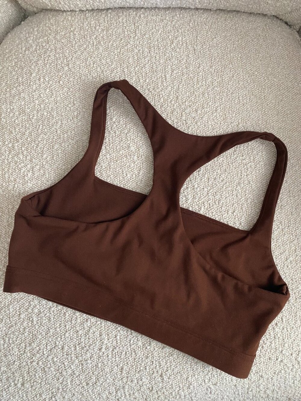 SET Active | LuxForm Racer Box Bra in Coco - Picture 4 of 5
